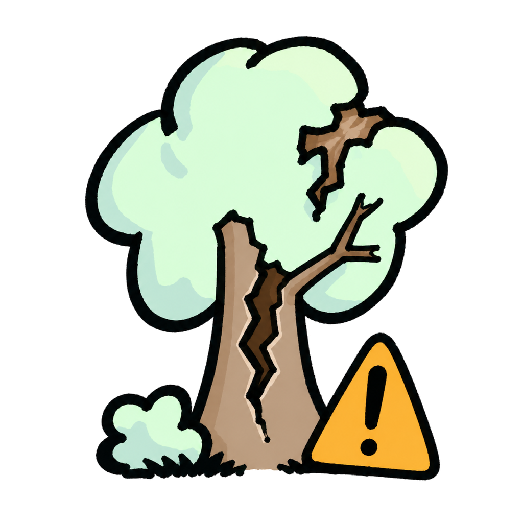 Symbol für Mängel